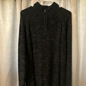 Lucky brand 3/4 zip sweater